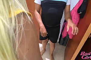 Latina Blonde Stepmom Discovers Stepson In Closet And Fucks His Big Cock