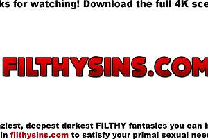 Pasierb rżnie Reagan Foxx mocno aż tryska wszędzie