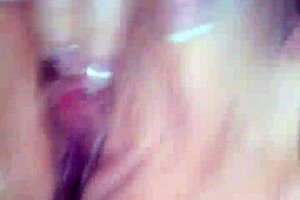 amateur blonde plays with babygirls toys