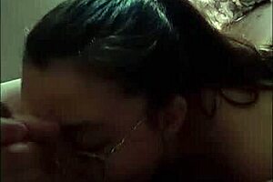 sexy milf sucks husband's big cock