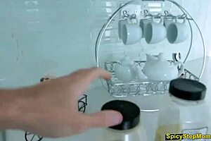 Busty milf Sofie Marie gives POV blowjob and handjob in intimate session