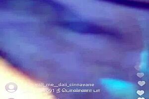 tamil brahmin wife notygeetha shows her nipple on instagram live