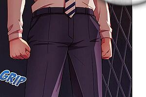 i'm becoming roommates with my boss in this hentai episode