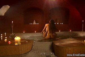 couple shares intimate blowjob and handjob moments