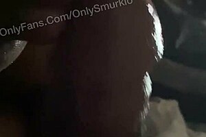 My ebony best friend sucking big black cock sloppy and wet