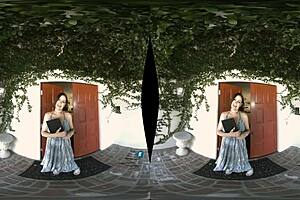 in milfvr, sovereign syre gives a tour of her booty, getting hardcore pov sex with big cock.