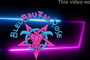 Tattooed European Amateur Candy Plays With Dildo In Fetish Session