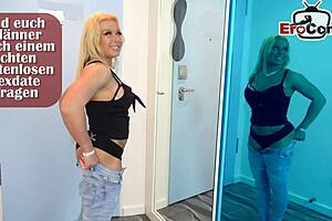 german housewife tries swinger club 😈