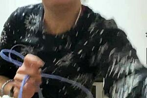 Anna Maria Mature Latina In Black Workout Apparel Part 1