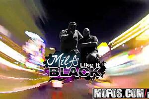 Brooke Tyler gets a pro boner from this black cock in POV.