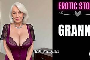 جدة وحيدة عجوز تغري رجل شاب 18+ في لقاء حميم.