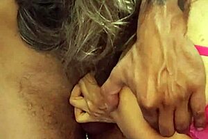 she sucked him then begged for anal fucking!