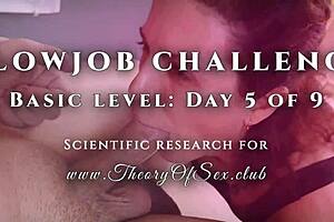 Intense Blowjob Challenge in Night Club with Small Tits and Big Cock POV