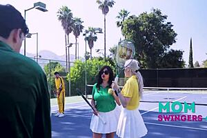 Swapped Stepmoms Serving Balls Deep - Mona Azar & Kenzie Taylor! 😜