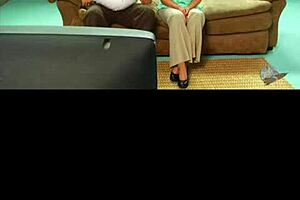 Lois gets wild in Family Guy XXX parody scene.