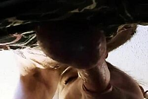 In This Close-Up, The Milf Performs Deepthroat Sucking On Cock