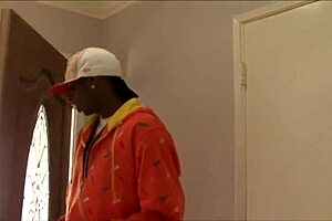 Velvet spreads legs for deep cock fucking