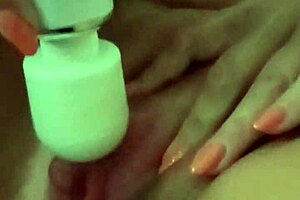 she loves playing with her dildo all night