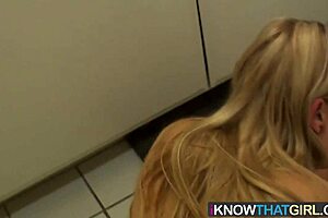 I recognize that girl smiling on my new cam featuring molly bennett in the bathroom