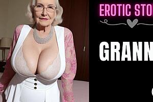 Granny's first hot sex story with a stunning GILF unfolds in part 1. Wow, what a wild ride!