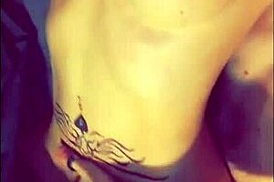 Sexy amateur engages in dirty sex and shares explicit snapchats