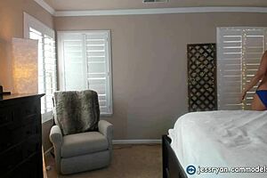 Why Is Jess Ryan's Big Ass and Tits So Perfect on Cam?