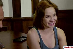 Sweet Cadey Craves Her Stepmom's Boyfriend's Cock