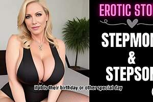 แม่เลี้ยงเย็ดกับลูกเลี้ยงของฉัน ตอนที่ 1