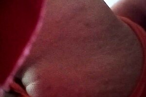 chubby milf sister-in-law's pussy caressed while spying on laptop homework!