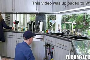 Erotic POV: He met Petite Karen and Krystal Spark’s Big Boobs