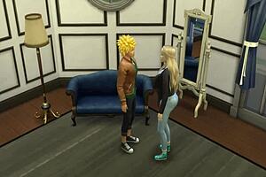 Naruto Seduces Tsunade While Sasuke Fucks Sakura Anal In Dining Room