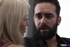 horny milf london river dominates stud, spanking his ass hard