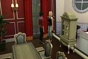 Naruto Seduces Tsunade While Sasuke Fucks Sakura Anal In Dining Room