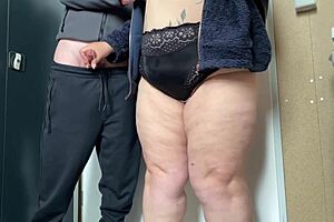 Gorgeous BBW with Big Belly Makes Me Cum!