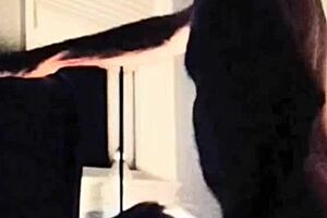 I putted my cock n balls on her face n she licked em so good