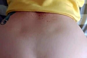 Watch this real couple's rough doggystyle creampie! 😍