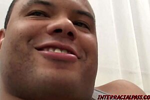 Trash talkin roxanne gets a pussy full of black cock