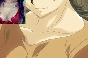 this milf needed cash but ended up loving the hentai action