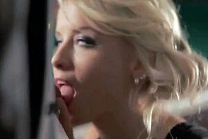 Playing pool with the mature couple at the table