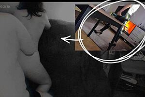 Whore wives lick asses in latex pants and leggings