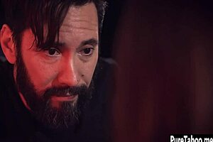 i can't believe how sexy brunette milf gets fucked so hard after blowjob, her tits bouncing