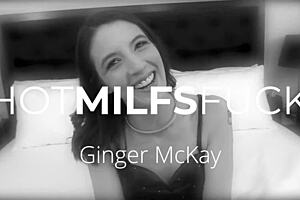 milf ginger mckay loves rough huge cock fucking in casting