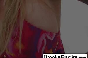 watch brooke brand masturbate naughty in her summer dress