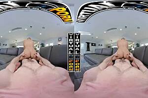 Playing virtual billiards with hot Latina milf Caitlin Bell is so fun