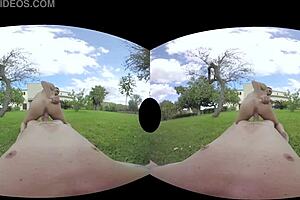 Horny curvy latina Sara May offers best VR entertainment