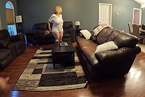 Danni, help out this sexy stranger with your big tits?