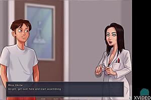 summertime saga 28: hot asian teacher wants to see that dick