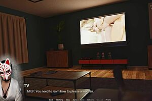 exploring scents in a game comedy with milf