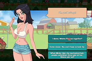i love playing nutaku booty farm hentai game, part 12 with big tits and ass on the ranch.