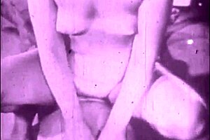 vintage rare old granny porn from retro times with hairy mature women